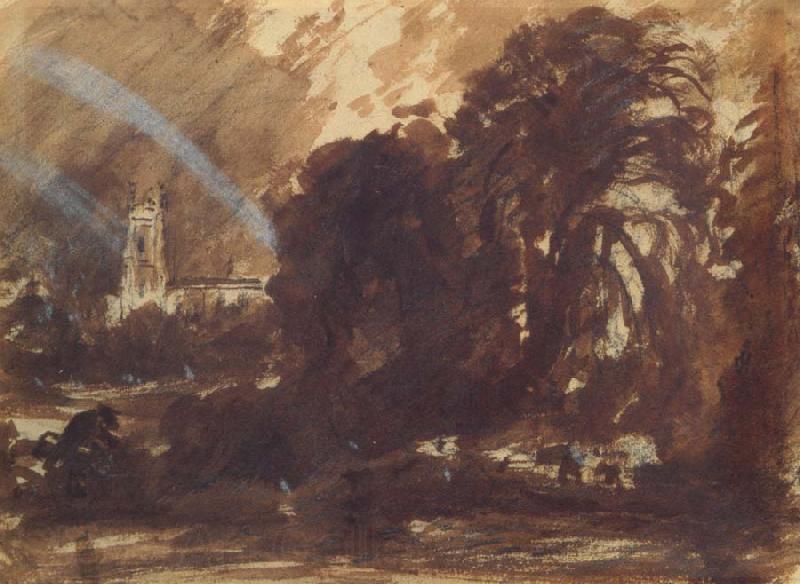 John Constable Stoke-by-Nayland,Suffolk